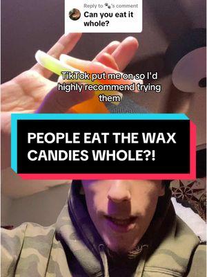 Replying to @🐾 majority of videos people are spitting the wax out so try them!! #tiktokmademebuyit #dealsforyoudays #tiktokshopholidayhaul #decemberdeals #tiktokshopfinds #waxcandy #waxcandies #waxbottlecandies #waxbottlecandy 