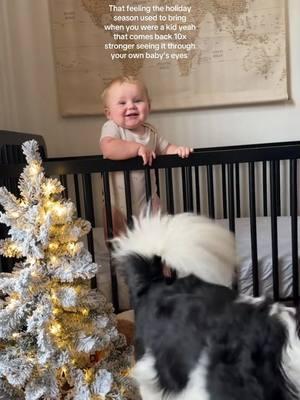 Holidays with your baby = milestone unlocked 🔓🥹 @remingtonhope #babysfirstchristmas #babymilestones #babyfirst #parentsoftiktok #firsttimeparents #newparents