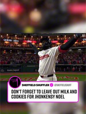 Big Christmas gave us one of the biggest homers this postseason #MLB #mlbtiktok #baseball #clevelandGuardians #guardians #cleveland 