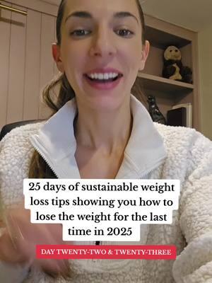 25 days of sustainable weight loss tips showing you how to lose weight for the last time in 2025 #menopauseweightlosstips #bodyrecomposition #bodytransformations #howtoeathealthy #WeightLossForLife #sustainbleweightloss #BehaviorChange #simplehealthtips #nomorefaddiets #caloriedeficittips #hormonesandweightloss #millenialweightloss #2025weightlossgoals #over30weightlosswomen #2024weightloss #weightlosshardtruth #weightlosschallenge #dietexitplan #keeptheweightoff #25daysofchristmas 