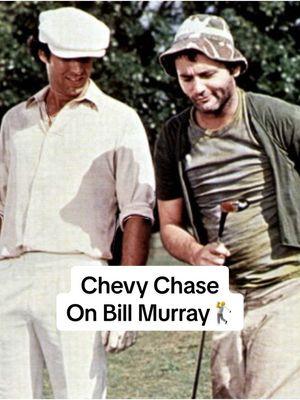 Chevy Chase on his relationship with Bill Murray🏌️ #chevychase #billmurray #golf #caddyshack #interview 