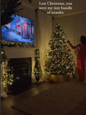 From tiny toes watching from the bassinet last year to tiny hands helping hang ornaments this year 🎄✨ Watching you grow is the greatest gift, my love. 💕 Decorating the tree has never been sweeter Tree @KING OF CHRISTMAS  #treechristmas ChristmasDecorating #ChristmasTreeDecor #MomLifeUnfiltered #FirstChristmasMoments #BabyToToddler #HolidayTraditions #ChristmasWithKids #MomAndBabyBond #OneYearOldMilestones #ChristmasMagic #MakingMemories #FamilyChristmas #MomBloggerLife #ToddlerChristmas #parentingjourney #kingofchristmas #kingofchristmasflockedtree 