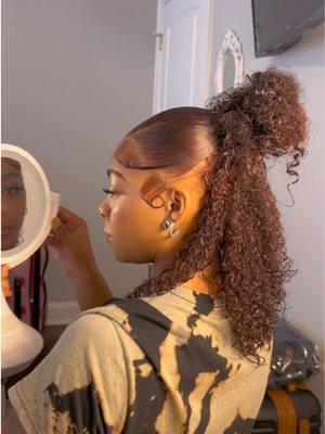 Curly Half Up Half Down V Part  -> HAIR PRODUCTS IN BIO #fyp #viral #hairinfluencer #virallIlIl #naturalhair #curlyhair #curlygirl #blackgirlmagic #blackgirlhairstyles #gingerhair #halfuphalfdown #halfuphalfdownhairstyle #shortcurlyhairstyles # #amazonproducts #mixedgirlhair #hairinspo ##mixedgirl #mixedgirls #blackgirltiktok #blackgirlmagic #swirledges #edgestutorial #edgesonfleek #vpart #vpartslickback #vpartponytail 