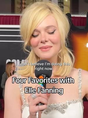 Four Favorites with A Complete Unknown star Elle Fanning ✨️  #ellefanning #acompleteunknown #fourfavorites #interview #letterboxdtop4 #foryou #favoritemovies #filmtok 