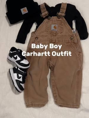 Baby Carhartt is my favorite 🤎 especially vintage and we love these vintage carhartt overalls 🤎🫶🏻 #vintagecarhartt #babycarhartt #babyboyfashion #babyboyoutfits #carhartt 