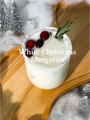 A winter wonderland in a glass 🎄Get in the holiday spirit with us and make this White Christmas Margarita 👇 Ingredients:  0.5 oz 1883 Coconut Syrup 1.5 oz Tequila 1 oz Cointreau 1.5 oz White Cranberry Juice Lime Juice Garnish with rosemary & cranberries #CoffeeLovers #1883syrups #barista #coffeeshop #coffeelove #whitechristmas