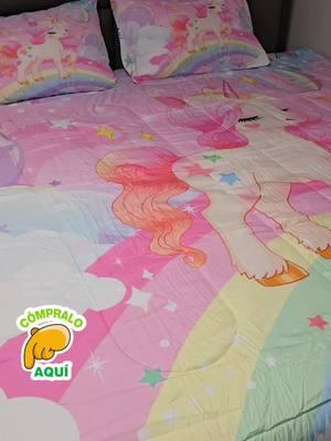 #Unicorn #Comforter #Set,#Rainbow  #edredones #edredon #Set #ropadecama #unicornio #sabanas #parati #TikTokShop #viral 