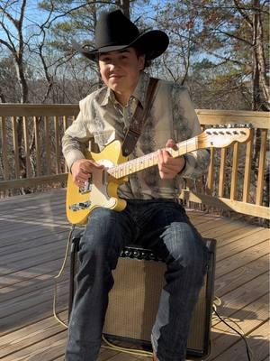 My best attempt at bluegrass licks on a tele. (‘71 Tele into a ‘65 Deluxe Reverb.)  #rocco #roccogorelik #teenmusician #fender #tele #deluxereverb #vintage #lickoftheday #guitar #practice #outdoor #deck #chickenpickin #guitartok #georgia #country #bluegrass #wrangler #stetson #timex #luchesse #bootbarn #gruhnguitar #nashville #explore #fyp #fypシ 