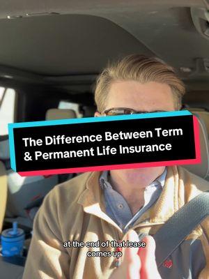 The Difference Between Term & Permanent Life Insurance  #wholelife #wholelifeinsurance #becomeyourownbanker #becomingyourownbanker #byob #infinitebanking #nelsonnash #rnelsonnash #infinitebankingconcept #ibc 