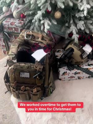 Thank you for trusting us with your Christmas shopping this year! We worked hard to not let you down! #christmas2024 #shippingorders #redemptiontactical 