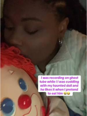 Hes so cuteee 😭 i wasnt recording my face at the time so i had to put the recording audio over this vid #porcelaindolls #dolls #haunteddolls #paranormal #haunteddollsoftiktok #vintage #haunted #ghost #viralvideo 