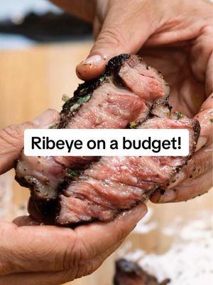 Want ribeye, but you’re on a budget? Try a chuck roast! #steakrecipe #budgetmeal #grill #bbq