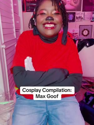 This was not a favorite to my audience however i still love it and dont want to get rid  of the drafts lol #maxgoof #maxgoofy #maxgoofycosplay #blackcosplayer #divinecosplayer 