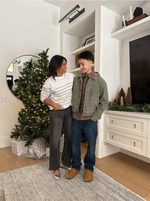 Finally got him out of his athletic clothes and found some cute mom AND son approved outfits from @American Eagle for the holidays!! Shop my post on LTK ⬇ https://liketk.it/50NcG #AEJeans #AEPartner #ltkfamily #ltkfindsunder50 #ltkstyletip