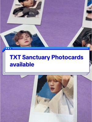 TXT ‘Sanctuary’ Polaroid POB is available in our TikTok Shop ☝ We only have a few for each members, so check the linked product now! Enjoy a discount with our vouchers at checkout! #txt #txtmoa #txt_bighit_official #txt_official_bighit #tomorrow_x_together #tomorrowxtogether #txtsanctuarychapter #txtsancturay #txtphotocard #txtphotocards #txtcollection #txtcollector #kpopphotocards #kpopphotocard #cheapkpopphotocards 