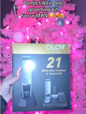 😻 Omg 😳 look at this #Mens #ElectricTrimmer I just bought from @OLOV its a 21 all in one #Trimmer & #groomingkit 😻  It has multiple replacements heads to support any of your grooming needs. It can shave anywhere From your head, face & body. It’s completely digital with an LED screen display on it so that you can keep up with the battery life & how much charged it is. It’s completely waterproof & it has a child safety lock on it. This is the PERFECT #mensgifts for #christmas its one of the Top grooming kits this year & your man will def love this! Shop my orange cart 🛒 & see all 3 colors to choose from #menselectricshaver #menselectrictrimmer #mensrazors #mensgrooming #mensgroomingproducts #mensgroomingtips #olov #olovhairtrimmer #olovelectrictrimmer #electricshaver #SelfCare #formens #beardtrimmer #beard #beardproducts 