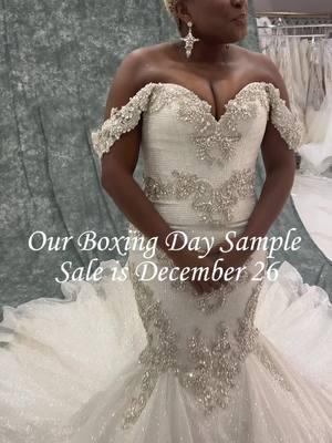 Good friends don’t let their bridal besties miss out on the sample sale of the year! Whether you’re saying “yes” for the first time or locking in that second look, our Boxing Day Sample Sale is calling. ✨ 20%-70% off ✨ Sizes 6-32+ Your dream gown is waiting—don’t miss it! RSVP now and we’ll see you on December 26th. #Blackowned #Wedding #WeddingDress #pantorabridal #pantorabrides #curvybrides #weddingday #brooklynbridal #bridalfashion #weddingslay #brownbride #sayyestothedress