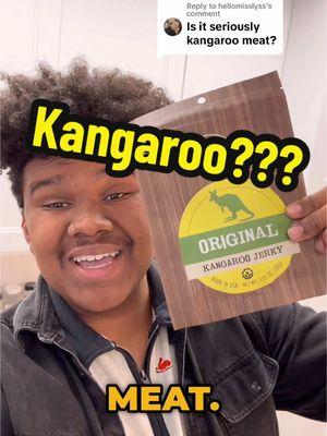 Replying to @hellomisslyss Its legit! #kangaroo #jerky #deals #rightnow #exoticmeat 