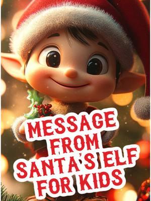 Magical Video Message from Santa’s Elve for Kids – A Special Christmas Surprise! 🎅🎄❄️ Christmas is just around the corner, and Santa’s elves have a special message for YOU! 🧝‍♂️✨ In this magical letter, straight from the North Pole, they share Santa’s secret plans and a few kind reminders to make this holiday season extra special. 🌟Don’t miss this magical moment—Santa is watching! 🎅👀 💌 Watch now to see what Santa’s elves have to say! And don’t forget to stay on the ‘Nice List’ 😉✨ #SantaLetter #ChristmasMagic #ElfMessage #NorthPoleSecrets #StayOnTheNiceList #HolidaySurprise #BelieveInMagic #ChristmasCountdown #HolidayCheer #FestiveFun #christmas #celebrationavenue 