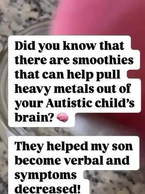 Comment “RECIPE” for my recipe ebook link and all of my smoothies to be sent to your DMs! 🍏🍊🍉🌿 Smoothies can play a powerful role in supporting detoxification in autistic children by providing nutrient-dense ingredients that help pull toxins out of the brain. Packed with natural antioxidants, fiber, and detoxifying agents like cilantro and fresh fruits, smoothies assist in binding to heavy metals and other harmful substances. The blend of these ingredients helps flush out toxins, reduce oxidative stress, and support overall brain health, making smoothies a practical and effective addition to a holistic approach to autism recovery. Comment “RECIPE” for my recipe ebook link and all of my smoothies to be sent to your DMs! 🍏🍊🍉🌿 My Recipe Book is on flash sale for 48 hours only! Don’t miss it ⭐️ #healingchronicillness  #autism #autismrecovery #autismresources #autismfamily #autismmom #autismmama #autismmoms #autismlove #autismdad #autismdads #healingautism #autismparent #autismsupport #autismparents #autismparent #autismspectrumdisorder #HealingJourney #speechdelayedtoddler  #healyourgut #detox #speechdelaykids #autismdiet #healingherbs #healingfoods #naturalhealing #naturalremedies #nonverbalautism #autismhelp #parasitecleanse #fypp