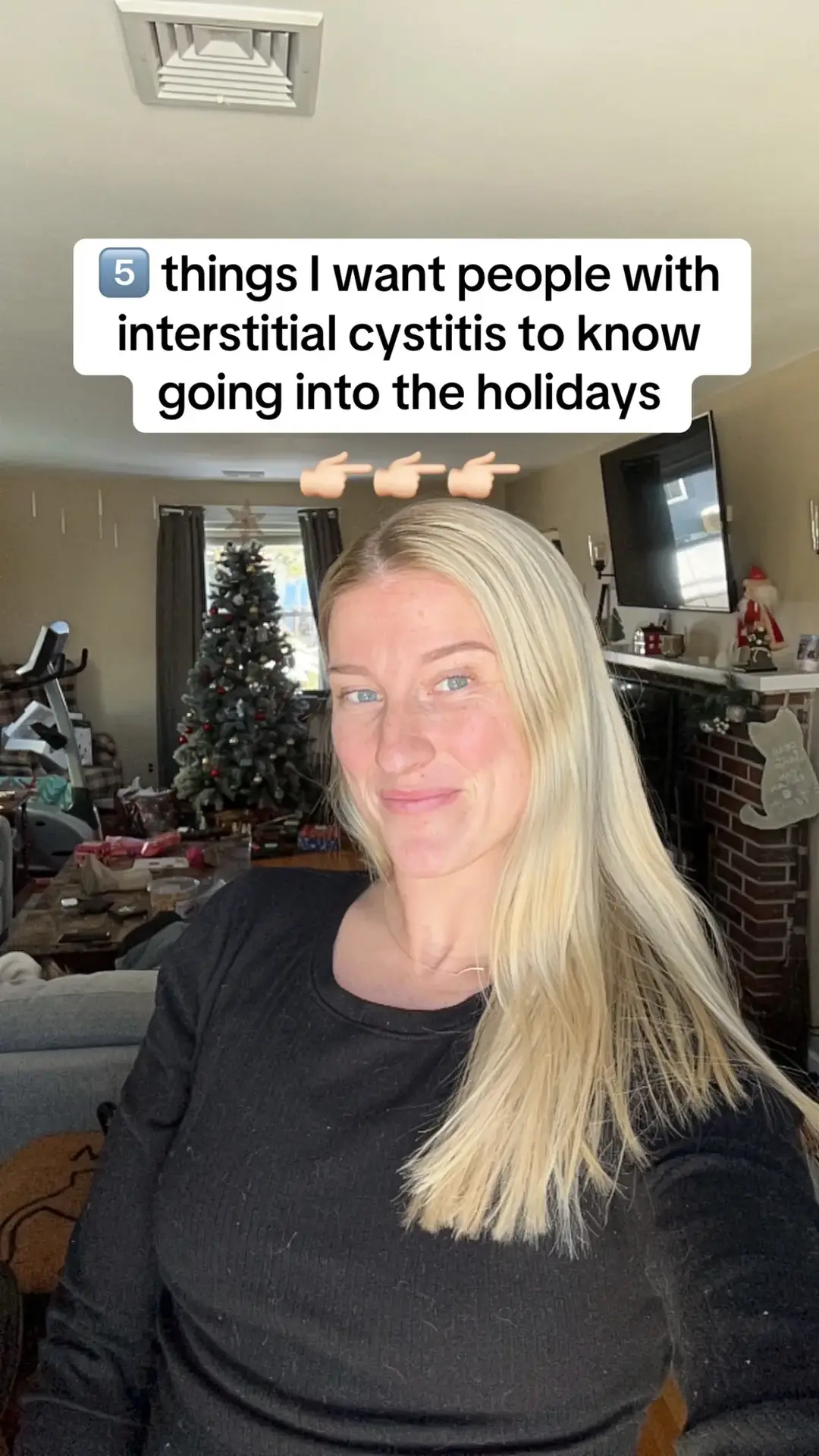 5 things I want people with interstitial cystitis to know going into the holidays🎄 Want personalized help in getting relief?  Check out my Road To Remission program at 🔗 #Interstitialcystitits #intersticialcystitis #interstitialcystitiswarrior #interstitialcystisis #interstitalcystitis #ic #painfulbladdersyndrome #bladderpain #chronicbladderpain  #pelvicfloor #pelvicfloorhealth #pelvicpain #bladder #bladderproblems #bladderhealth #icwarrior  #icdiet  #icflare 