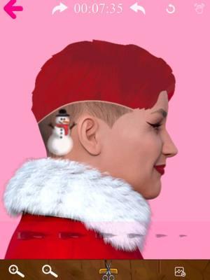 Download this Free app - Www.BarberChop.com - #barberchop #barberchopapp #barberia #pourtoipage #barbergame #berber #barbers #barbervideos #barbershop #barbers #barbe #familygame #mrssanta #santaclaus  This hairstyle was created by @Clara💈 Barber Chop  