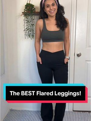 I tried finding a cheap alternative to the @POPFLEX Active Crisscross Hourglass Flared Leggings… and FAILED 🙈 I’ve been LIVING in these all season long, for both lounging and even pairing with sweaters for casual outfits. None of the 4 and 5 star Amz finds matched the fit, fabric or sizing options. ⭐️ Fit details: I’m 5’4”, 136lb and wear a large for more of a relaxed fit (still fitted though!) or a medium for a snug active fit. The 31” inseam is perfect when I’m in sneakers. #popflex #flaredleggings #leggingsreview #leggingsoftiktok #activewearfashion #athleisure #yogapants 