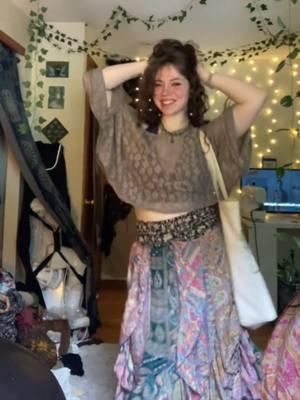 @urbexwitchct So be in my eyes, Be in my heart 'Pastel Palooza Sari Paneled Ruffled Boho Skirt' https://www.thelittlebazaar.com/item/9820.html #dancewithme #goodvibes #BohoSkirt #BohoStyle #BohemianFashion #BohoChic #midsizefashioninspo #hippiestyle #bohostyle #witchtok #witchaesthestic #tlb #thelittlebazaar