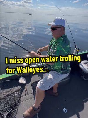 I miss open water trolling for Walleyes… #cootslures #walleye #walleyefishing #cootsclothing #lakewinnebago #fishing