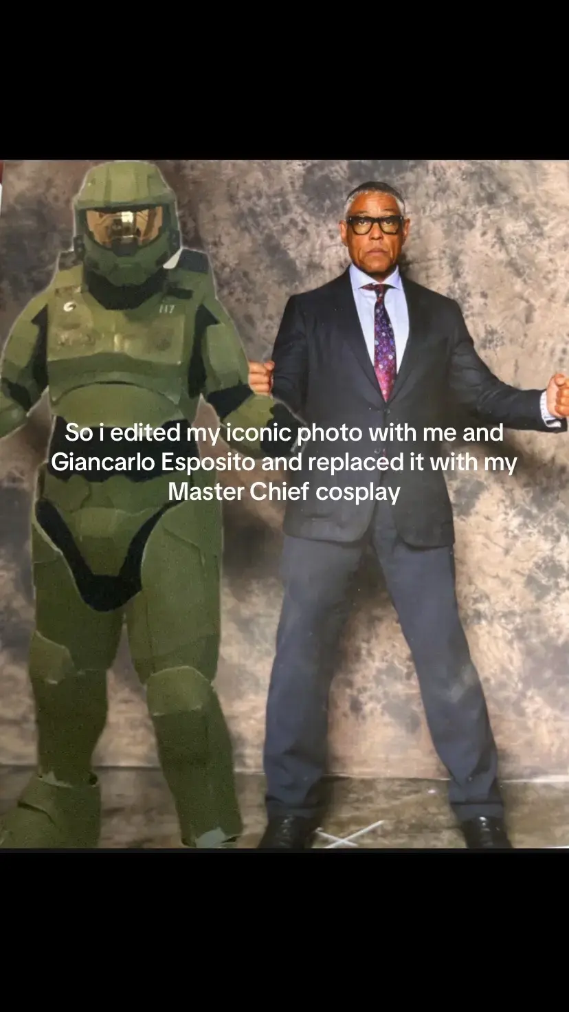 Long live the Empire!!! #Halo #halocosplay #masterchief #spartan #halo2 #haloinfinite #markvi #cosplay #masterchiefcosplayer #masterchiefcosplay #cosplayer @Giancarlo Esposito #giancarloesposito 