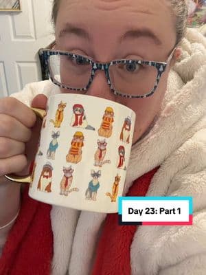 Day 23: Part 1 Christmas Eve, Eve #advent #adventcalendar #unboxing #countdown #capikitchen #fypage #christmas #tistheseason #dogsoftiktok #adventqueen #adventcalendaropening #holidaycountdown #holidayvibes #december  #universalyums #worldmarket #coffee #colorstreet #beauty #anthropology #xomarshmallow #xomarshmallowadventcalender #barkbox  #samsclub 