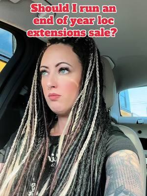 🎄Hey fam!! I hope everyone is having a good time so far this holiday season! ⚠️This is the Last Sale of the year! Now - Dec 31st.   💝Take advantage of this sale because after the New Year, I will be announcing a small price increase on some styles of Locs, especially crochets, due to the increased volume, my experience has leveled up and my hair supplier has also increased the cost of hair.   🕰️Even though Black Friday had a higher sale, that was then, this is now… at this very moment, this will be the lowest you’ll see my prices on most styles.   🔮Let’s look at the bright side now! I will be offering more custom options and adding a style next year as well!!   Site is linked in profile! Discount is added once you add items to cart.     Xoxo- Ashley #fauxlocs #braids #hairextensions #locsofeden #dreadlockartist #endofyearsale 