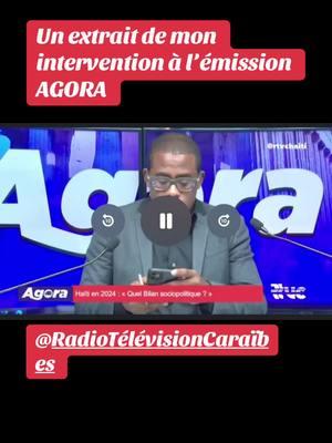 #fypシ #videoviral #foryoupage❤️❤️ #foryoupage❤️❤️ #pourtoi #virale #haiti #fpyツ #media #radio #emission #debat #citoyen #engagement #engagement #leverbe #agora @Zoolit @Radio Télévision Caraïbes 