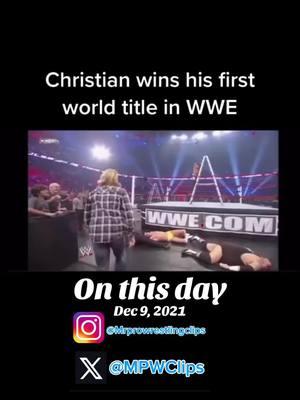 #onthisday #prowrestling #wrestling #wrestltok #WWE #wwetiktok #christian #christiancage #tbandz305 ⚠️tiktok this is professional wrestling⚠️