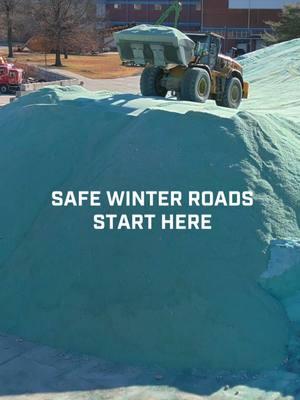 Keeping roads safer is what we do best. 🧂❄️  #SilviMaterials #ConstructionIndustry #TeamSilvi #SilviSalt #WinterReady #RoadSafety #Pugmill #Explained 