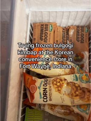 Quick and easy kimbap @truekimchicafe True Kimchi Korean Cafe  📍2805 E State Blvd Fort Wayne, IN 46805 Hours: Tues-Sat: 11a-7p; Sun: 12p-4p #fortwayne #fortwayneindiana #fortwaynefoodie #visitfortwayne #koreanfoods #koreancafe #indiana #koreanculture #indianafood #SmallBusiness #mukbang #koreanconveniencestore #편의점 #먹방 #cutedate #datenight #roadtrip