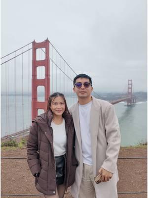 Made it to the iconic Golden Gate Bridge! 🌉 #bucketlist #goldengatebridge #sanfrancisco #traveltiktok #goals #travelgoals 