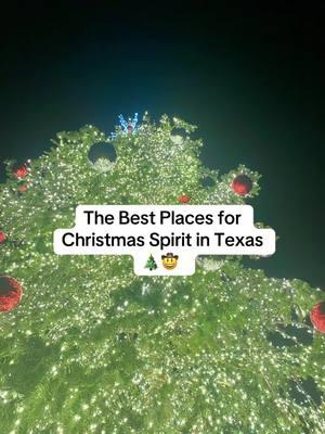 These Texas destinations know how to do Christmas! 🎄Which one is your go-to holiday spot? 🎅 #TexasChristmas #TexasTowns #ChristmasInTexas #TexasSpirit #ExploreTexas #TexasTravel 