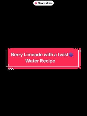 #creatorsearchinsights Love a good Limeade with a twist🌀This Chillin Berry Limeade pairs perfect with  @Skinny Mixes Cucumber Mint syrup🙌 #limeade #berry #florida #holidayhaul #tiktokshopholidayhaul #waterrecipe #wotd #watertok #hydration #skinnymixes #sparklingwater #h2o 