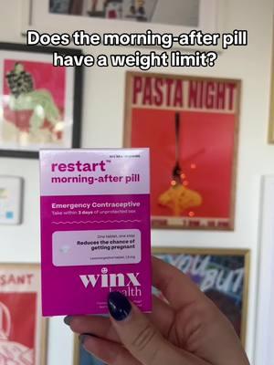 Does the #morningafterpill have a #weightlimit ?  #reproductiverights #reprorights #planb #planbpill #womenshealth #womenshealthcare 