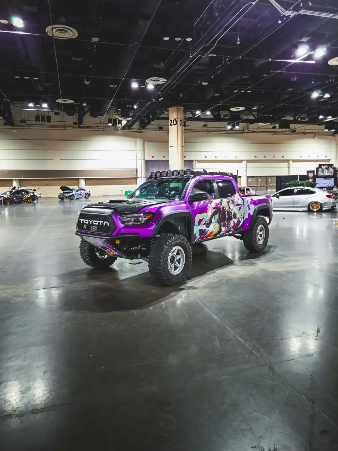 Firstly, new wheels are on! absolutely love them. Year is coming to a close very soon sadly. but I hope y'all are doing well! Holiday Matsuri was amazing this year. had so much fun. met so many new people and saw some great friends. let me know how you all like the wheels!! #offroad #tacoma #toyota #chuunibyo #chuuni #rikkatakanashi #rikka #itasha #weeb #otaku #anime #chunibyo #HolidayMatsuri #convention #showroom 