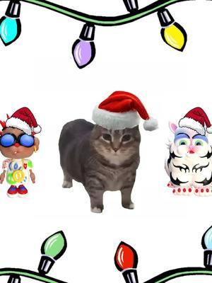 we wish u a zilly christmas :3 (original vid by @𐙚₊ֶָ belle ֶָ𐙚⊹ ) #thezilliez #cat #catsoftiktok #fyp #jinglebellrock #brainrot #meow #ocanimation #ocart #cartoon #comic #silly 