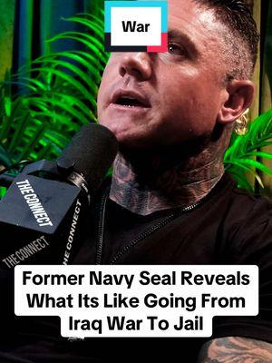 Imagine going from a battle field to a jail cell #johnnymitchell #fyp #viral #violence #war #crazy #story #podcast #navy #seal #prison #inmate #jail