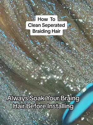 Always soak your braiding hair before installing🚨The harmful chemicals applied to braiding hair can cause alopecia, balding, and hair loss.  #braidinghair #braidingtips #boxbraids # braidprep #tiprotectivestyles #braidstyles #braids #knotlessbraids #bohobraids #fauxlocs  #naturalhair #hairlossbraids #Alopeciabraids #creatorsinsights#creatorsearchinsights 