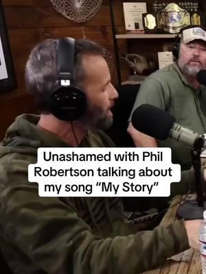 Shoutout for my song “My Story” over on the @Unashamed With Phil podcast with none other than @Takeaways with Kirk Cameron  #kirkcameron #duckdynasty #unashamed #podcast #interview #musician #soul #fyp #foryou #christiantiktok 