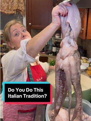 Do you do any of these Italian traditions when prepping for Christmas Eve?  #brooklynbitess #christmaseve #octopus #italian #italianfood #seafoodlover #seafood #nyceats #foodblog #cooking 