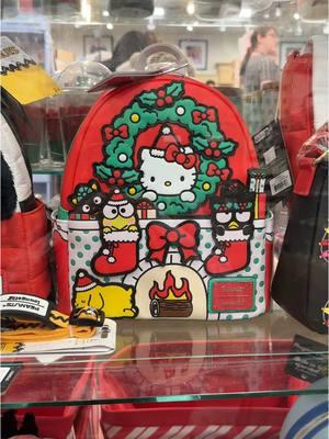 Hallmark x hello kitty christmas #hellokittylover #hellokittychristmas #christmas2025 #hellokittybackpack #hellokittyfinds #spicysofia 