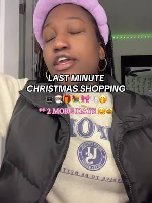 CHRISTMAS EVE EVE type shi🙏🏽🙏🏽 last minute christmas shopping grwm !! 🎁🎅🏽🤩 TYSMM FOR 60K 💘 follow my insta in my bio: luvforcarii ! #fypシ #grwmforchristmas #christmashaul #christmas #grwm #blackgirlgrwm 