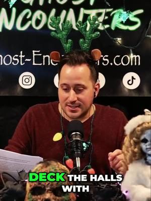 Deck The Halls With Dread & Darkness 🎄💀 S4 Ep3: Creepy Christmas 2  #creepmas #podcast #ghostencounters #christmas #spooky #deckthehalls #paranormal 