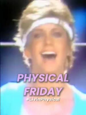 Let’s get PHYSICAL! 💃🎶 Dance your heart out from start to finish and tag #LivinPhysical to show us your moves! #OliviaNewtonJohn #olivia #onj #physical